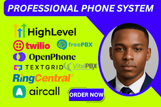 setup ringcentral aircall openphone ooma dialpad vonage nextiva IVR voip phone