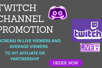 help grow your twitch channel with targeted promotion