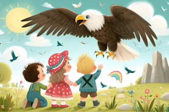 children storybook illustration design, children storybook illustrations