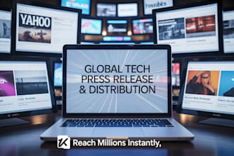 write and distribute your tech startup press release to global media outlets