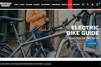 design bicycle shopify store electric bike store cycling saddles bicycle website