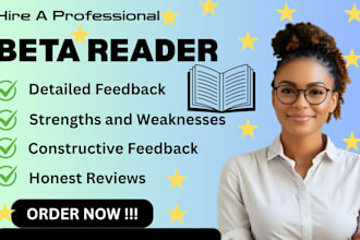 beta read, critique, and honest feedback on your stories