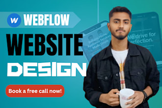design and develop a responsive, SEO friendly webflow website