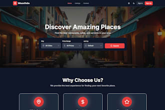 create, fix or edit your website using HTML, CSS, js or mern