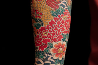 draw amazing japanese oriental tattoo