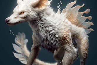 design unique animal fantasy creatures