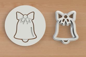 make 2d image to 3d printable cookie cutter, stamps, litophane