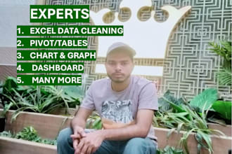 clean, format, merge, split excel data
