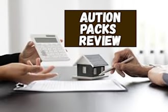 review legal property auction packs for you