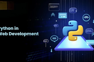 create a simple python web app using flask or django