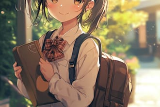 do a anime art or yourself as an anime character