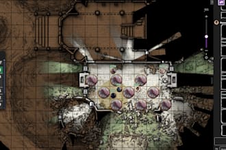 be a game master of dungeon master for your campaign