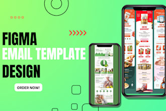 build creative figma newsletter and professional email templates that converts