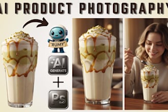 generate custom ai product images with background and model