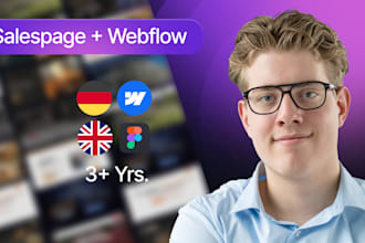 moderne und konvertierende sales pages mit webflow erstellen