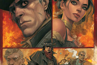 do comic cover arts for your stories