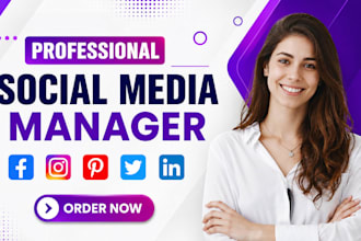 be professional organic social media marketing manager