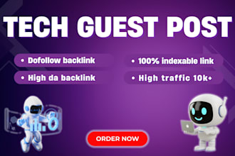 do tech guest post, high da guest post backlink on high da technology blog