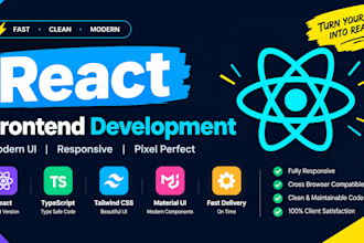 do react, next frontend projects