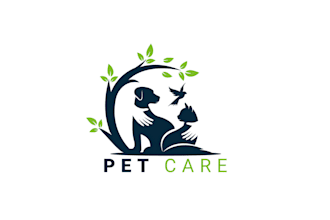 design unique pet service and animal care logo or icon