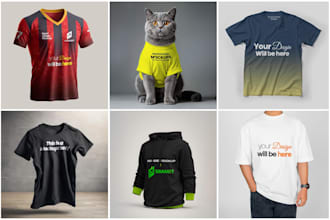 do t shirt mockups for print on demand and online stores