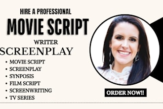 ghostwrite movie script, edit screenplay screenwriting film script tv series