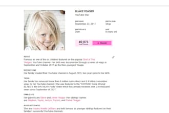 create standard and boost your famous birthdays profile  for you and your family