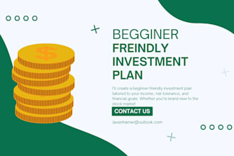 you a beginner friendly investment plan