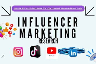 do influencer research, find micro influencers for ecommerce fashion skincare