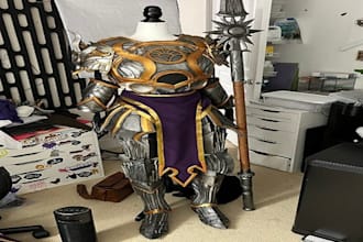 wearable armor commission sewing hallowean mask 3d printable mask ready to print