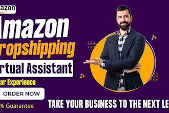 be your amazon dropshipping virtual assistant,amazon fbm,amazon two step ds,amz