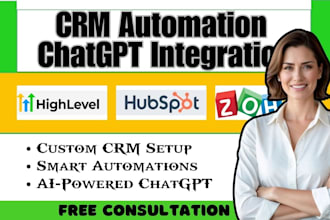 setup hubspot gohighlevel zoho zapier notion lofty automation gpt integration