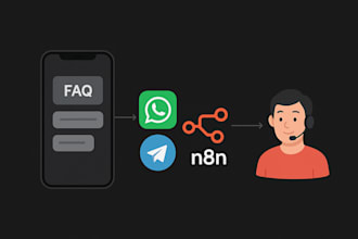 develop an ai agent with n8n and whatsapp