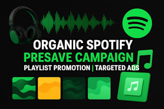 do german dutch spotify music pre save campaign spotify music promotion viral