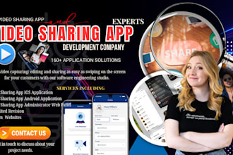 develop on demand short video app, video sharing app, live streaming app