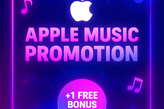 add your songs to an apple music playlist for 1 month