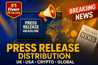 press release writing, PR press release distribution, publish press dostribution