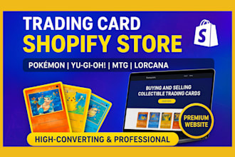 design online trading card website pokemon store trading card game shopify store