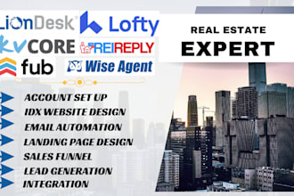 do kvcore, rei reply, lofty, lofty crm, boldtrail, wiseagent real estate website
