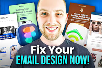 create custom canva figma beehiiv mailchimp klaviyo email newsletter template