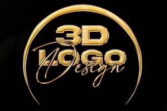 design elegant 3d signature logo and branding