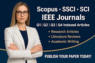 write and publish scopus article in ssci sci ieee q1 q2 q3 q4 journals