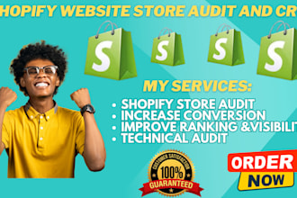 setup shopify shipping and tax shopify store audit for cro fix shopify issues