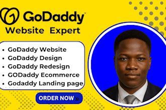 godaddy website design godaddy website redesign website development godaddy SEO
