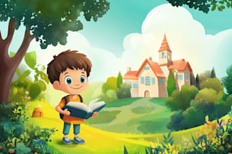 design children book illustrations and children book