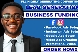 business funding leads business funding facebook ads google ads video ads