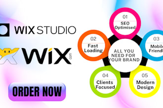 wixstudio wix website design redesign modern professional wix expert