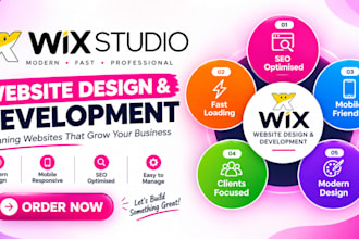 design wix website design redesign wix website wix studio website wix expert