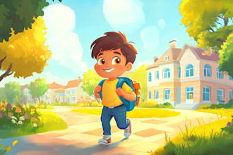 design children book illustrations and children book