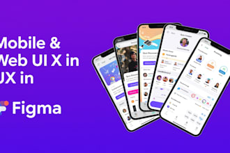 do figma app design, website UI UX design, UI UX design